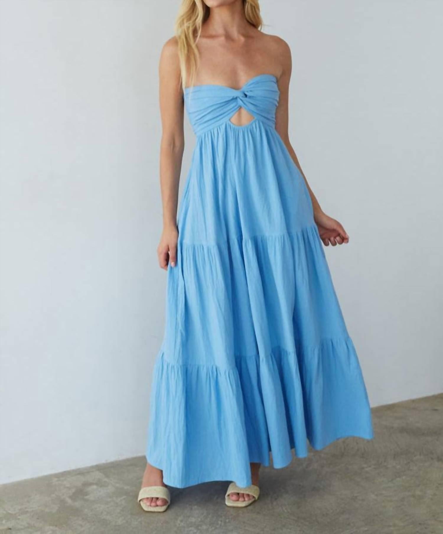 chinese dress ladies Cotton Candy Long Maxi Dress! – Just Be Cute Boutique main image 0