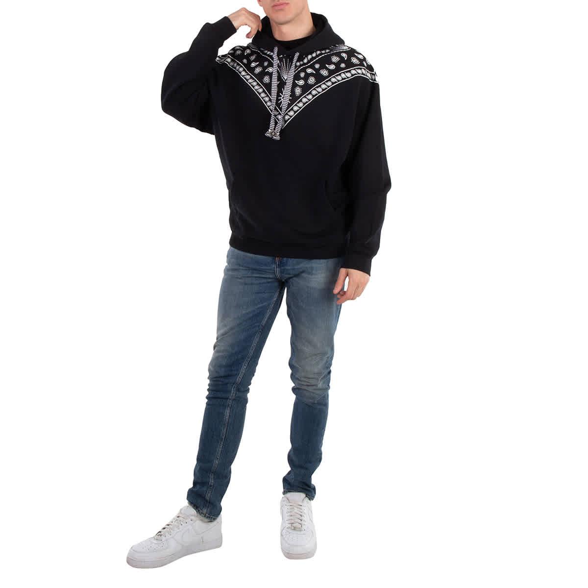 パーカー・フーディ MARCELO BURLON Men Hoodies CMBB007F23FLE0021007 Black Marcelo Burlon County of Milan Black LA Dodgers Edition