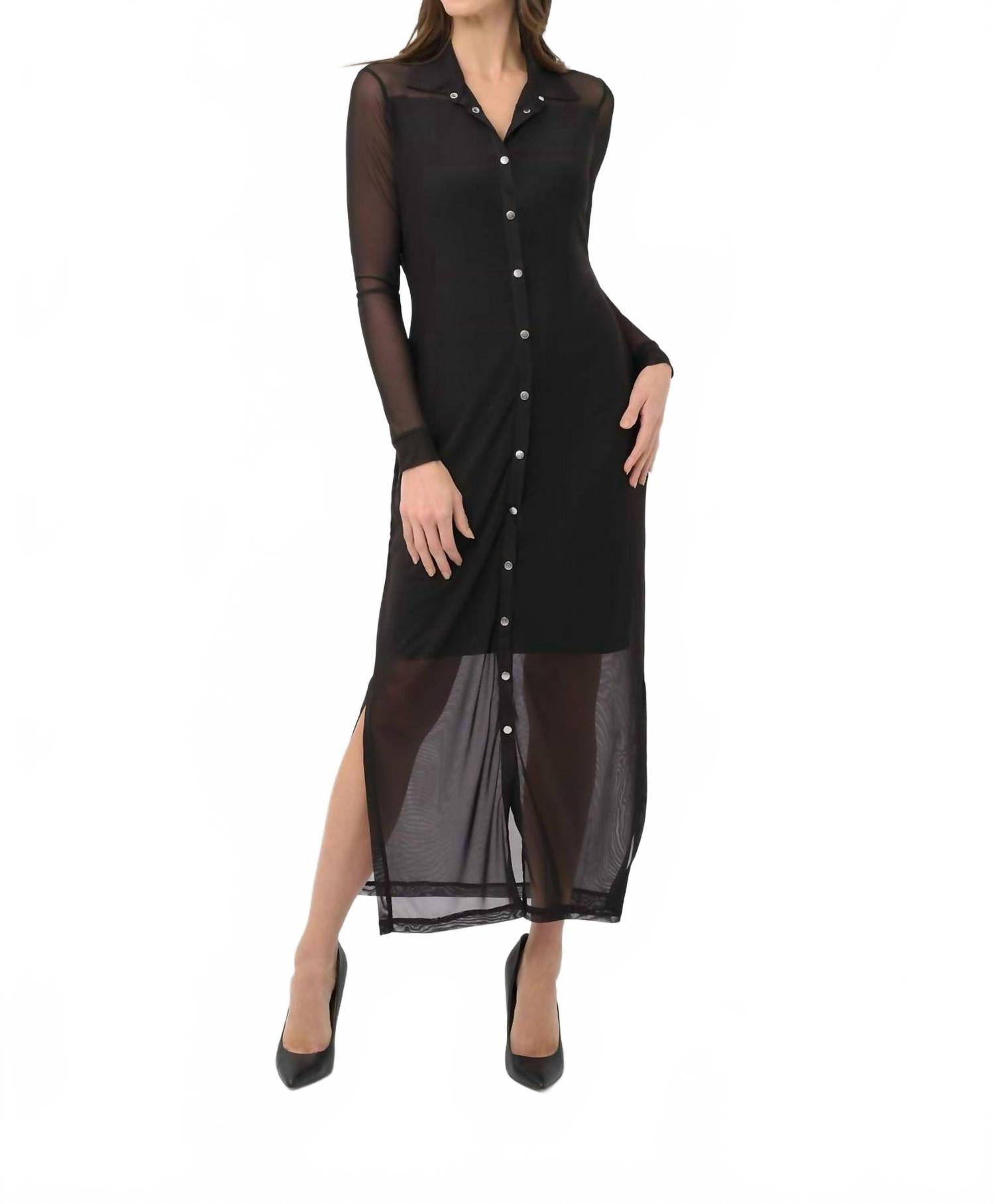 business casual midi dresses Berylove Women A Line Work Dress Black Cap Sleeve Round Neck Midi Dress, Black / US26W