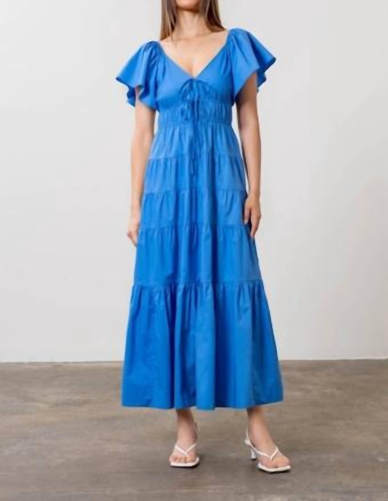 strapless open back dress Moon River 24 main image 0