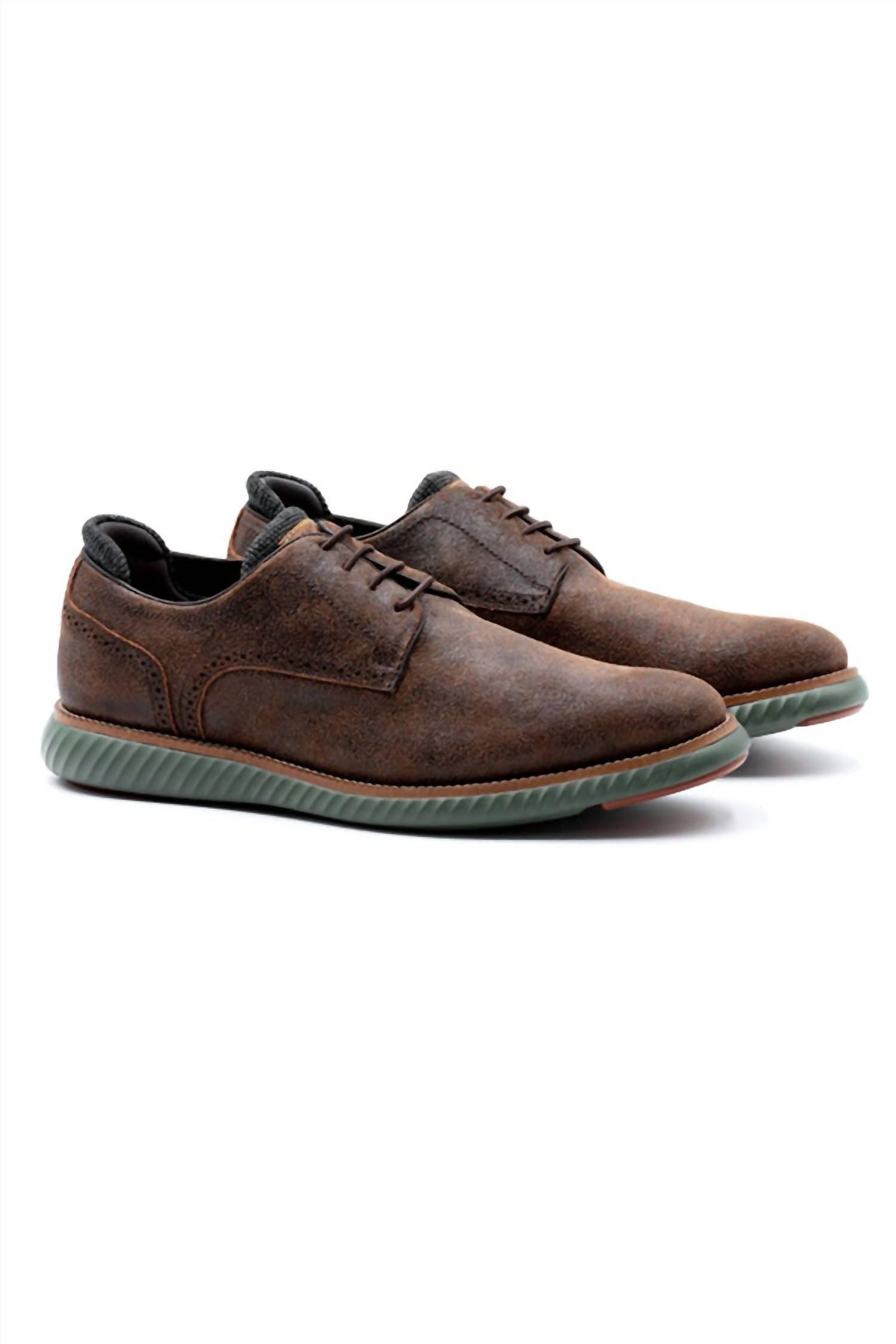 Martin Dingman Charcoal Suede Derby Shoes 430f344dScreenshot_202024-09-  main image 3