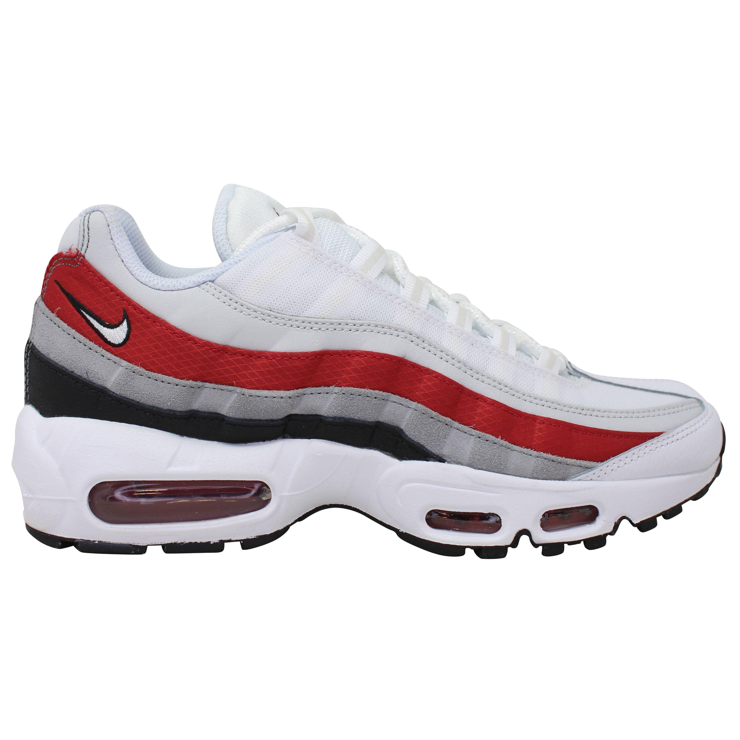 Nike Air Max 95 Essential White/red-black Dq3430-001 for Men | Lyst