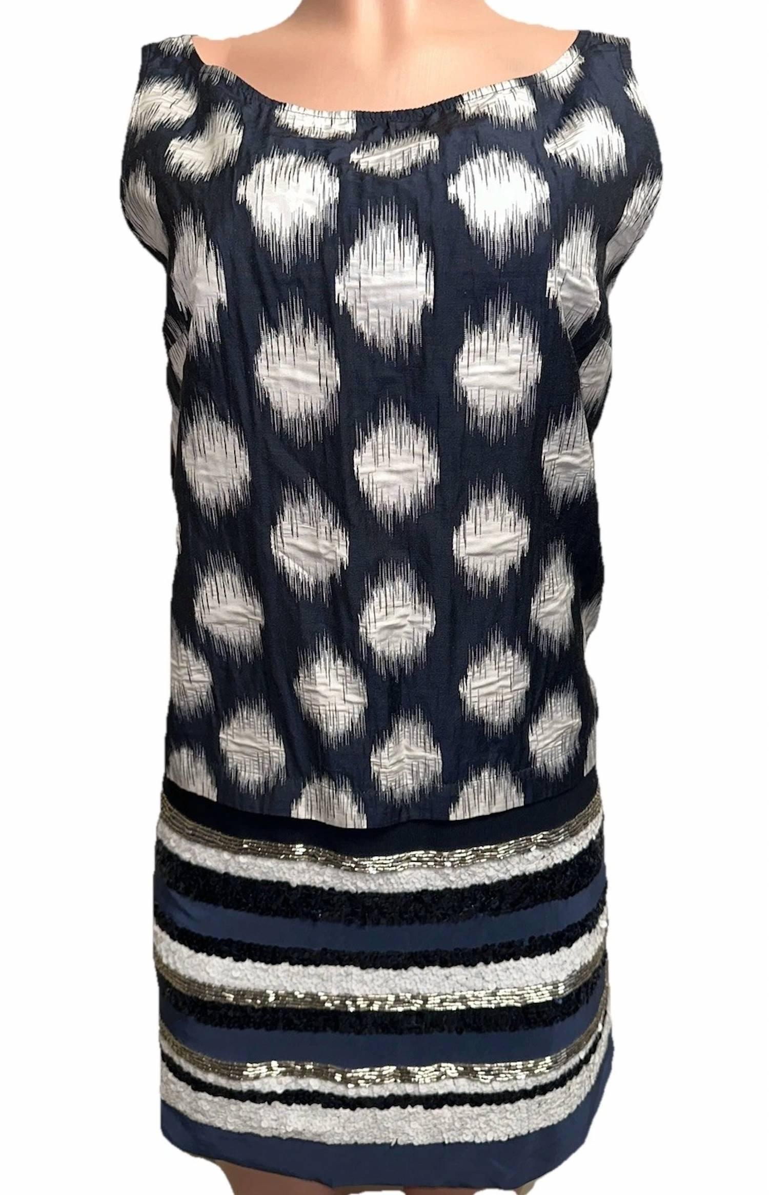sachin & babi scoop-neck embroidered a-line mini dress Sachin & Babi Scoop-Neck Embroidered A-Line Mini Dress