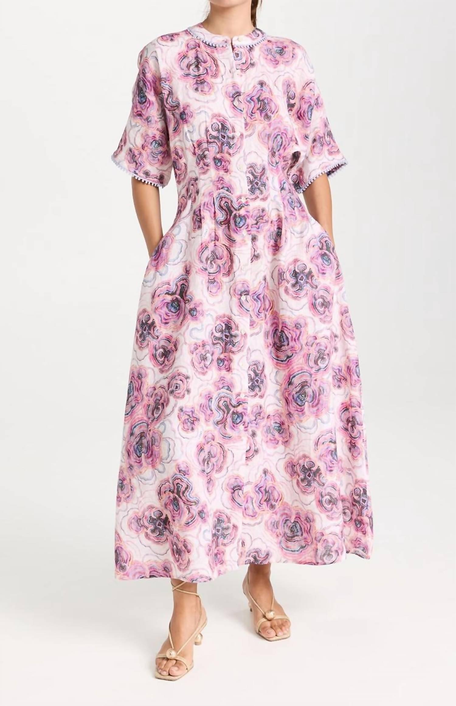 knee length dresses for ladies Gypsy Maxi Dress All Sizes - Stretch Bodice main image 1
