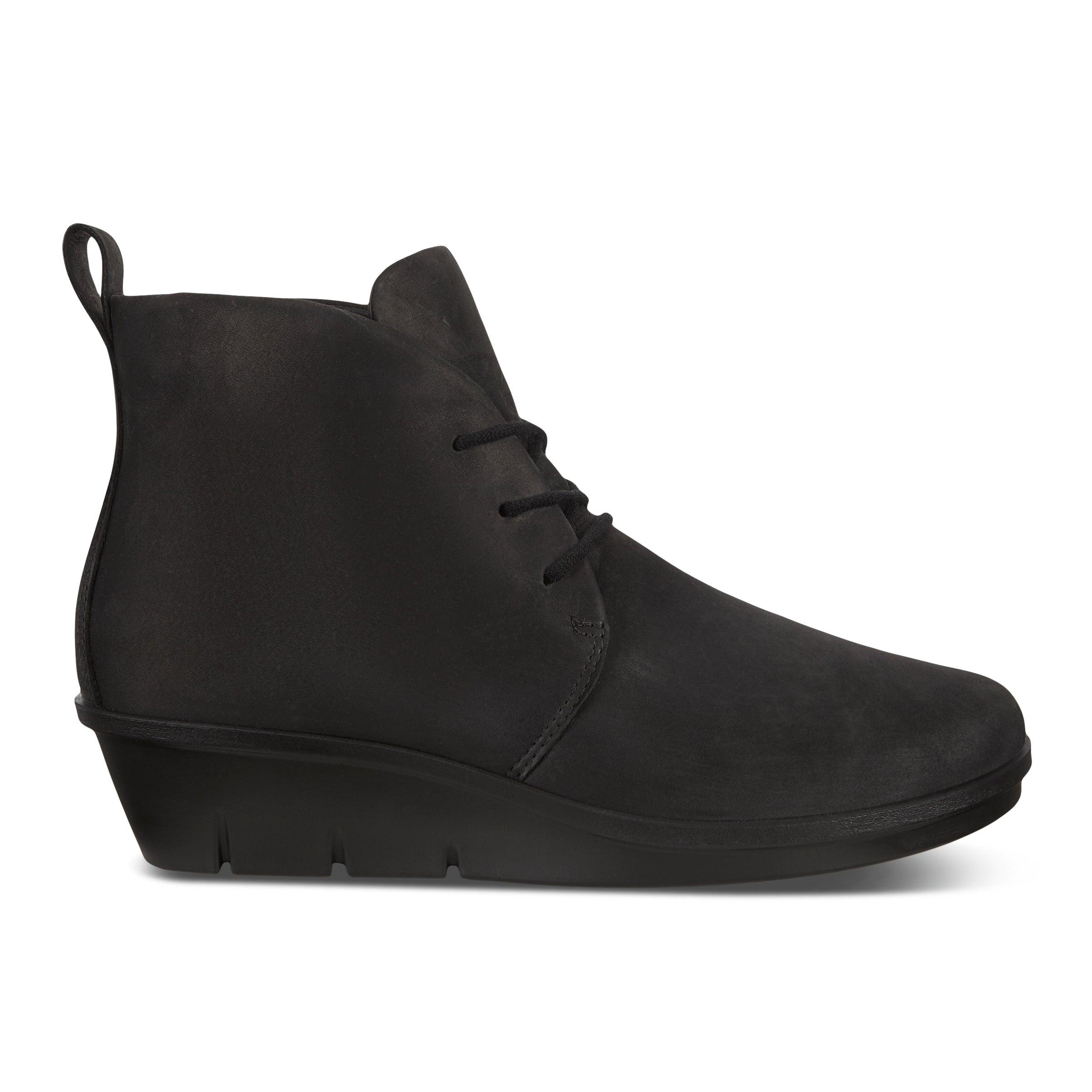 Ecco Skyler Lace-up Ankle Boot in Black | Lyst