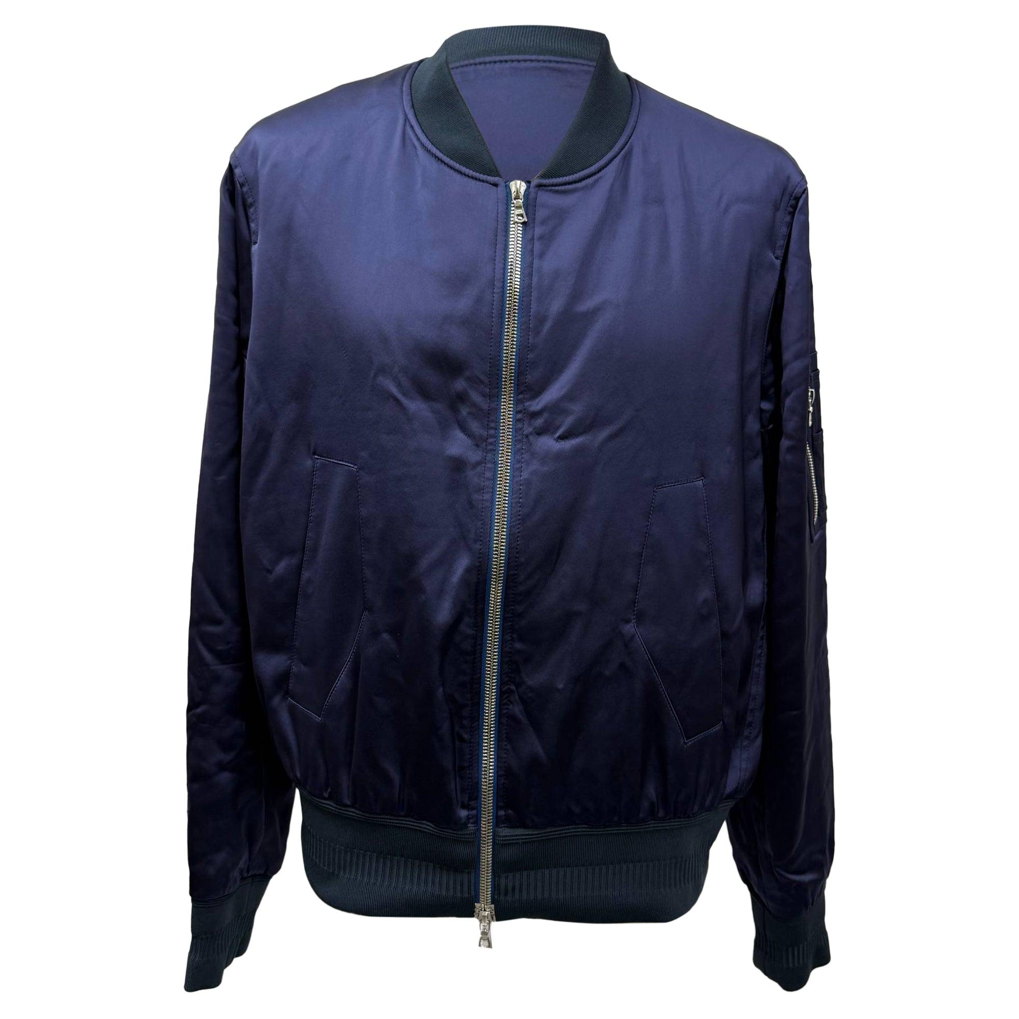 ジャケット・アウター made in ITALY Neil BarreTT jkt coat ee NEIL BARRETT NEW POCKET NAPPA LEATHER BOMBER ZIP JACKET