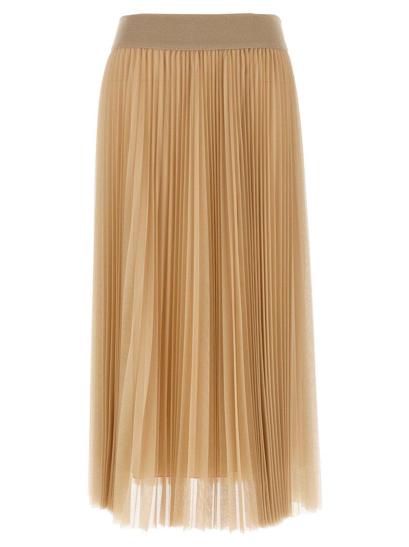 スカート FABIANA FILIPPI Woman Skirt Yellow GND265F431D833 780 Fabiana Filippi Golden Tulle Maxi Skirt | Saks Fifth Avenue