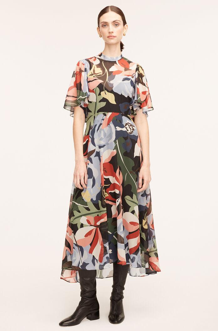 animal print maxi dress Petal and Pup Carolyn Maxi Dress