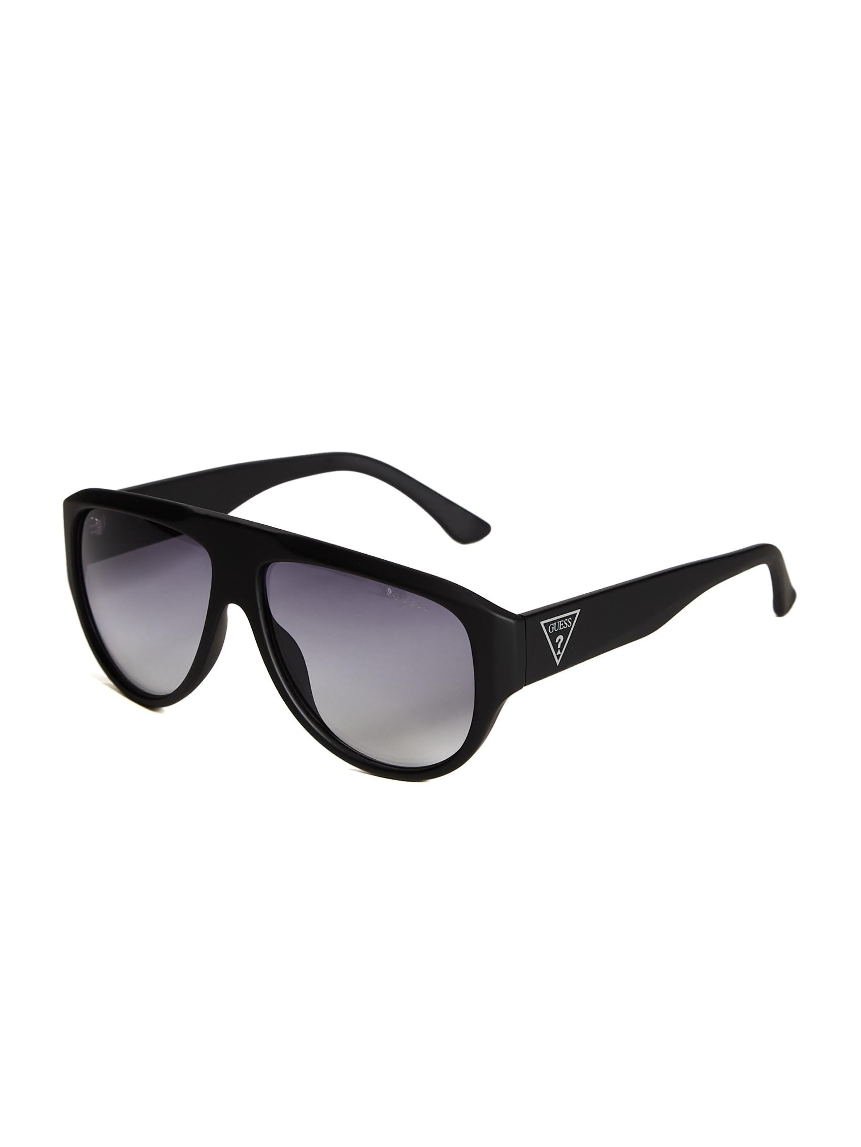 Guess Factory Aviator Sunglasses in Black for Men | Lyst