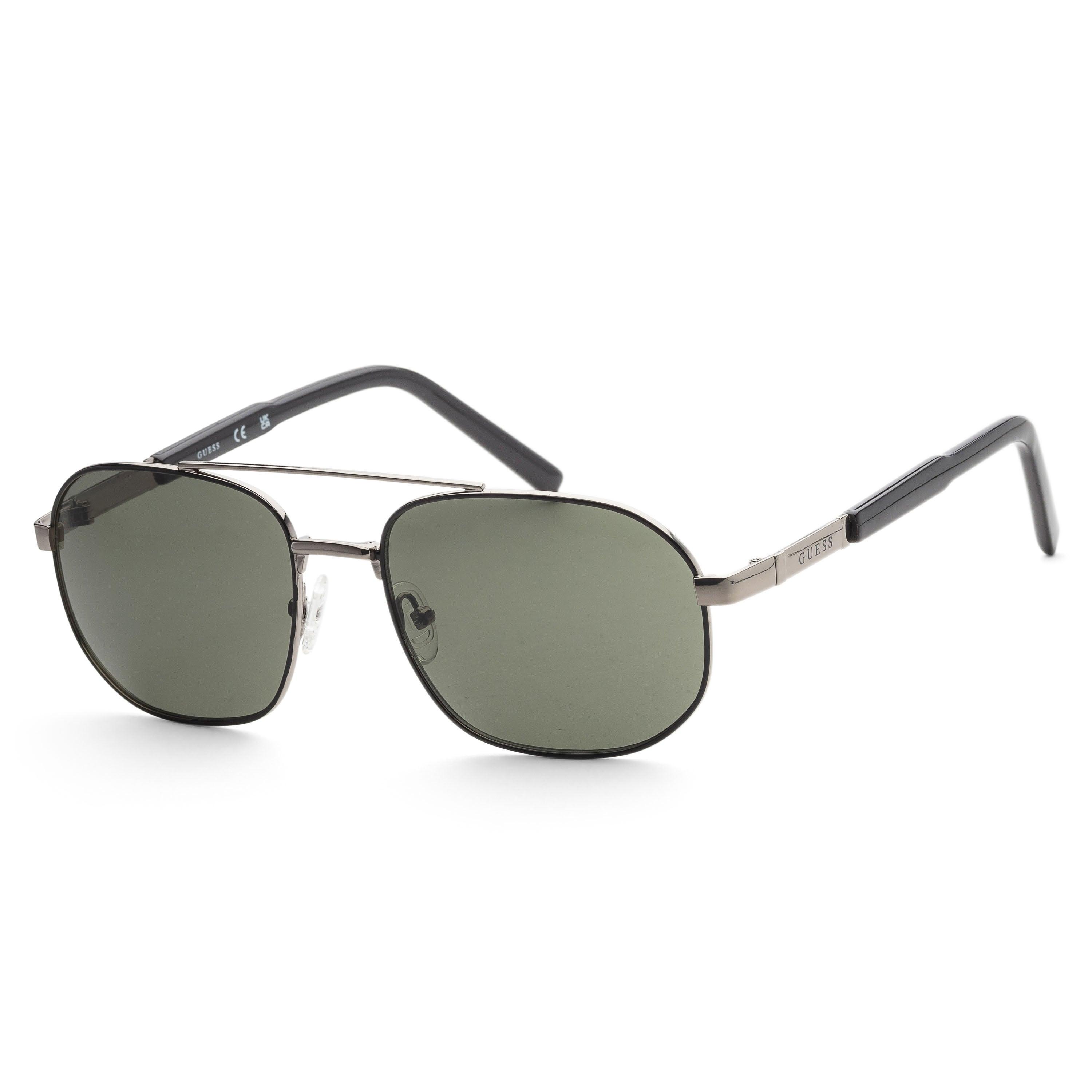 Guess 57mm Black Sunglasses Gf0250-06n in Metallic for Men | Lyst