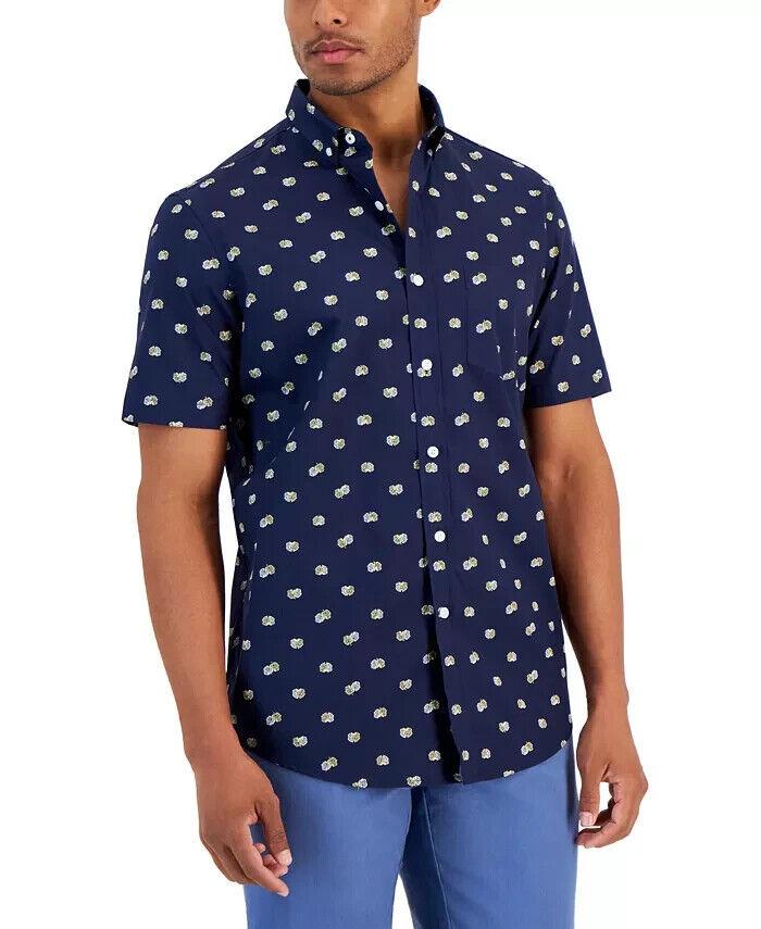 sachin and babi light blue dress Club Room Mens Regular-Fit Button Down Dress Shirt, Grey, Small
