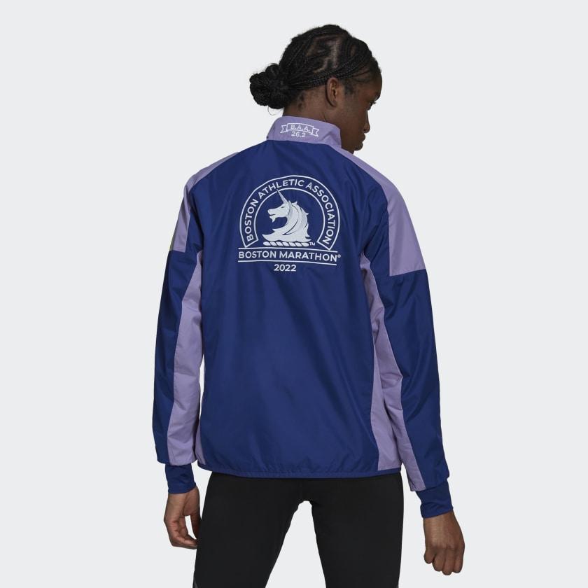 adidas Boston Marathon 2022 Celebration Jacket in Blue | Lyst