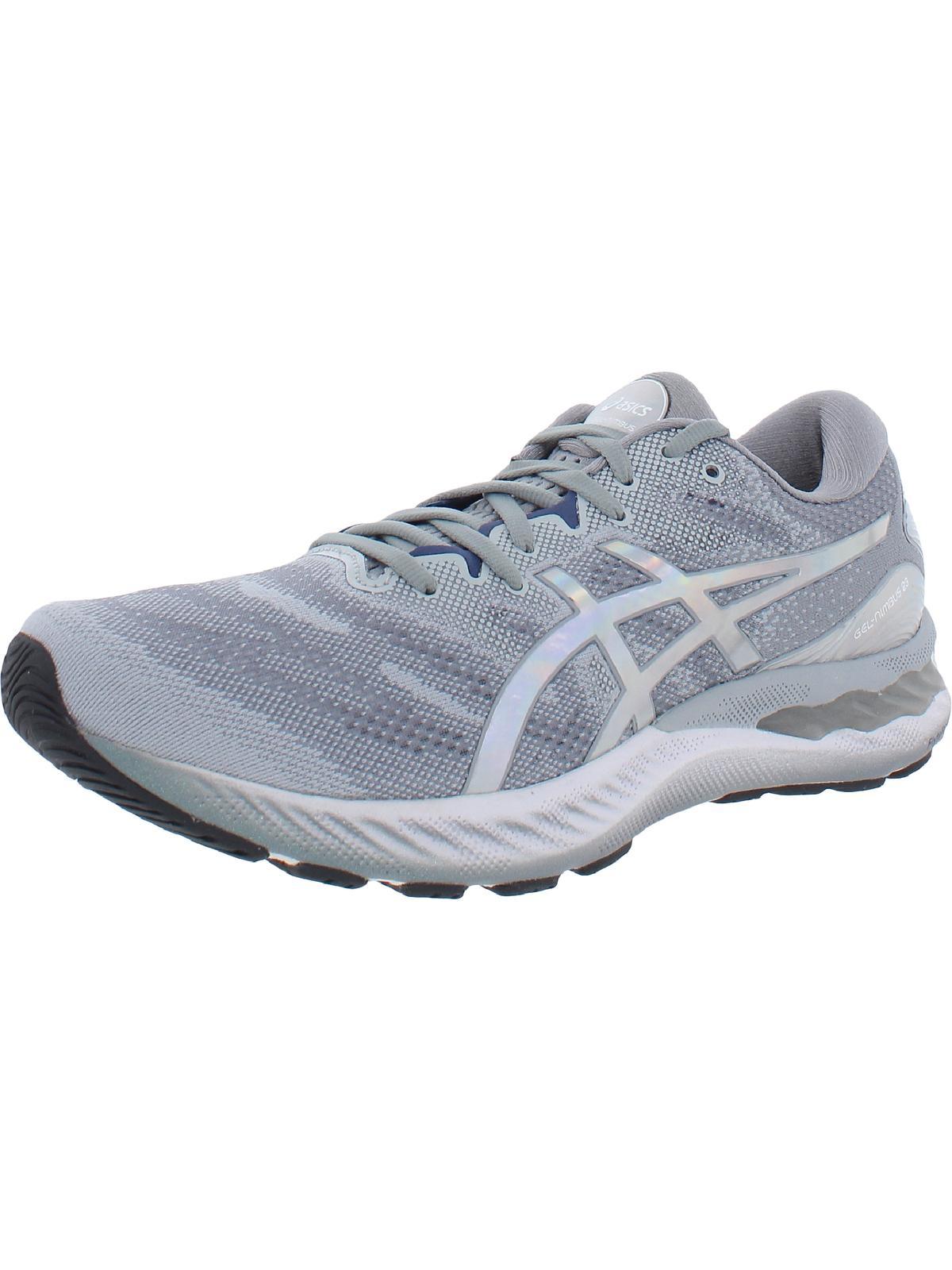 Asics Gel-nimbus 23 Platinum Fitness Workout Running Shoes in Gray for Men  | Lyst
