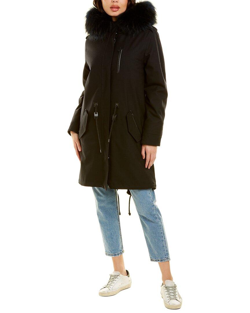 mackage fur lined coat