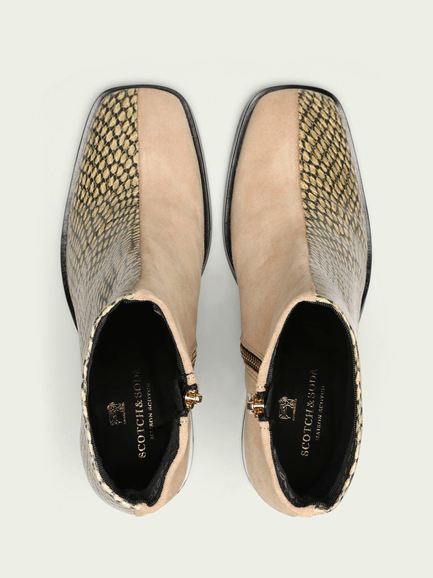 Boots scotch store and soda