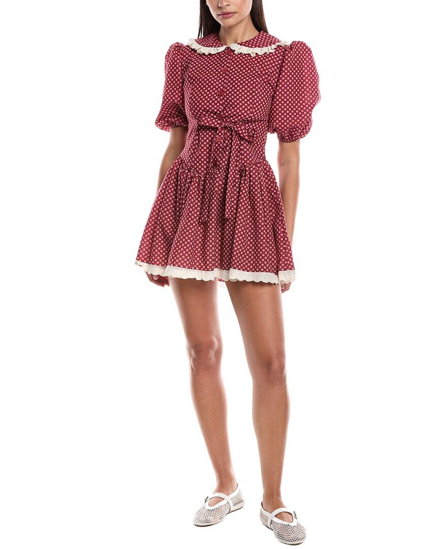 strapless open back dress The Talia Dress- Red Rooftop – Luxe Society Active main image 1