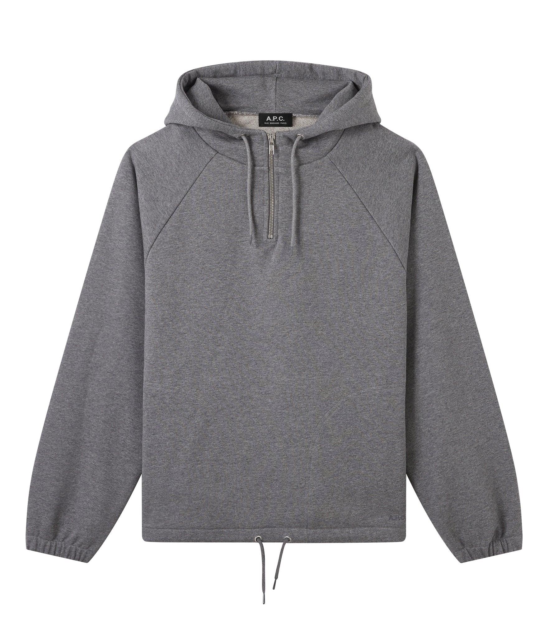 Apc best sale hoodie grey