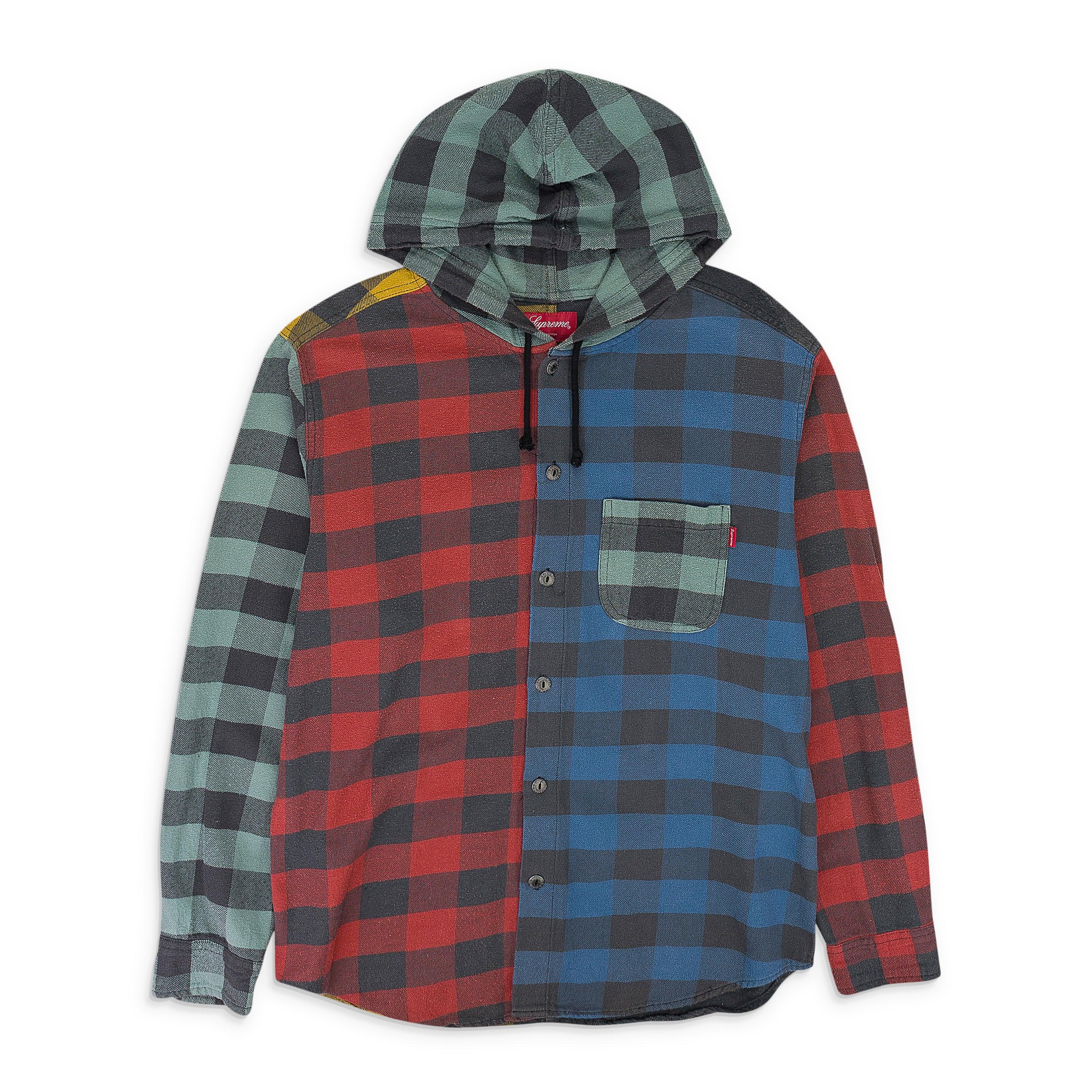 Supreme Plaid Wool Hooded Supreme Work Jacket Sizing Supreme Plaid