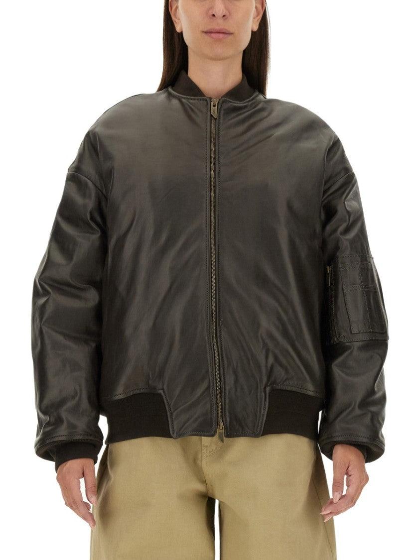 アウターその他 SALVATORE SANTORO Women Outer 47032DROSE PINK Salvatore Santoro Leather Jacket in Pink | Lyst