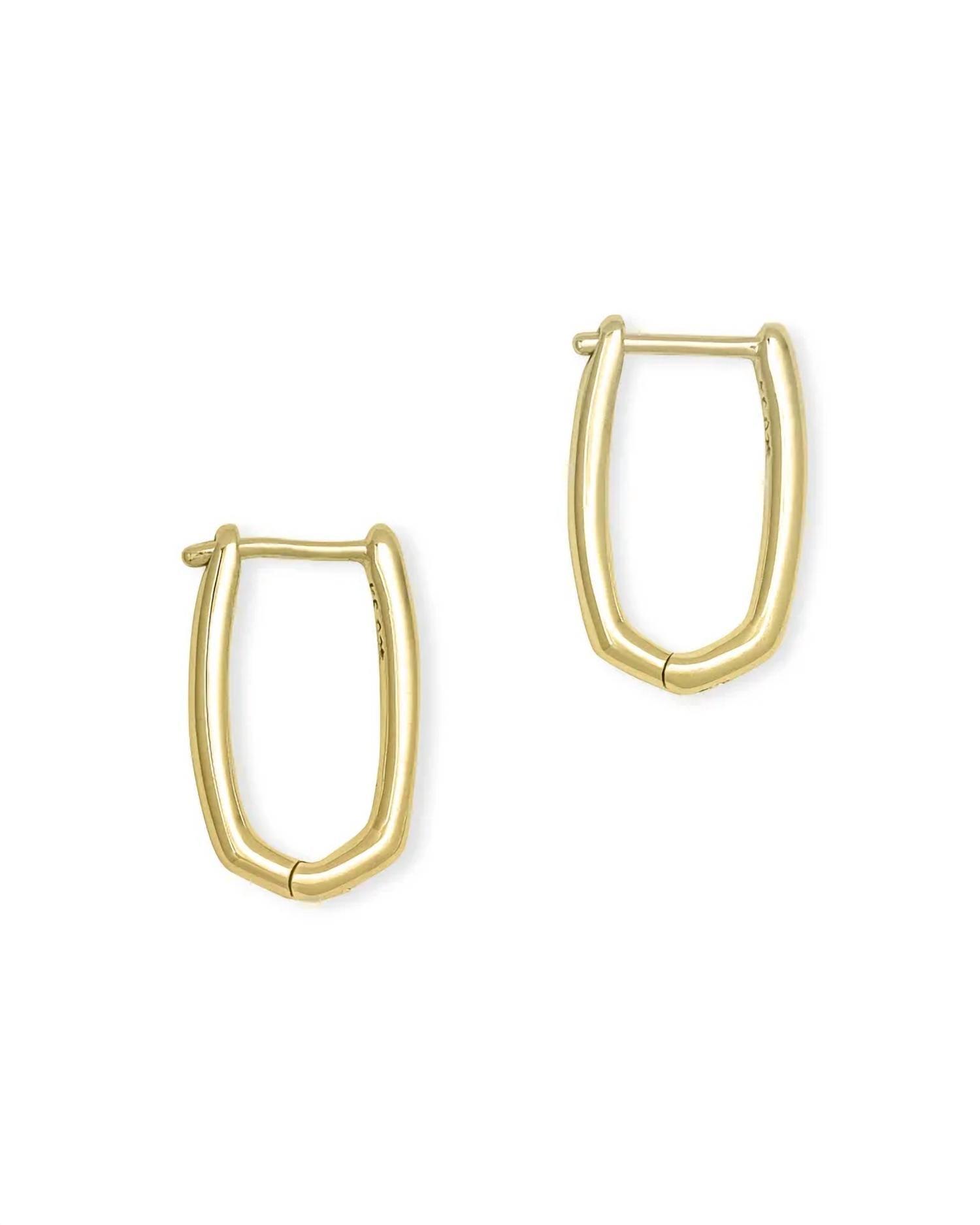 Keeley Hoop Earrings in 18k Gold Vermeil