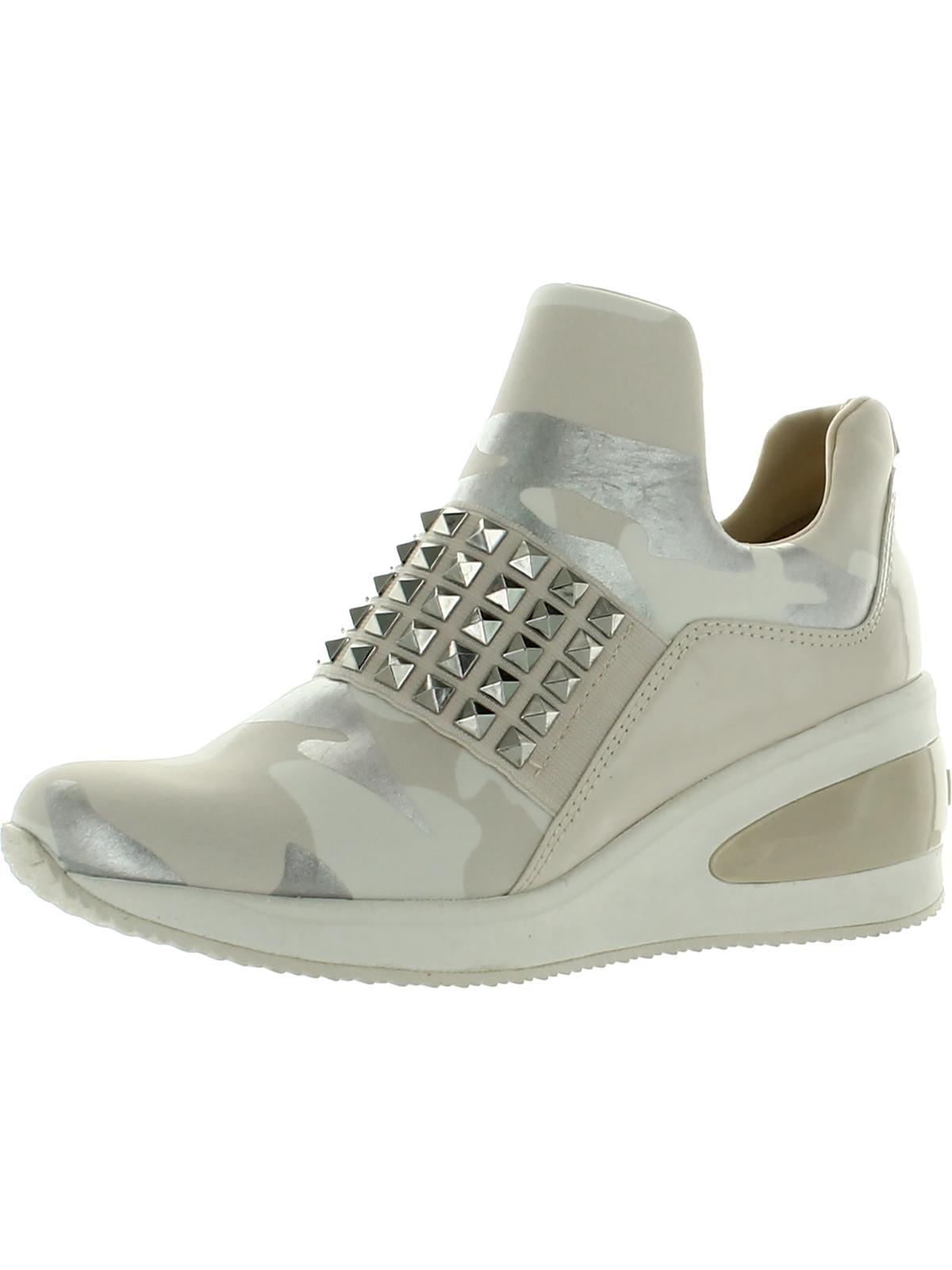 DKNY Borg Studded Camo Casual And Fashion Sneakers | Lyst