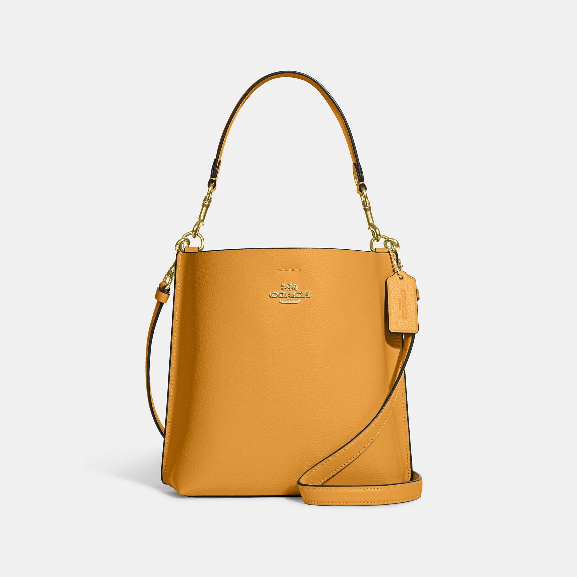 Coach Outlet Mollie Bucket Bag 22 in Yellow | Lyst