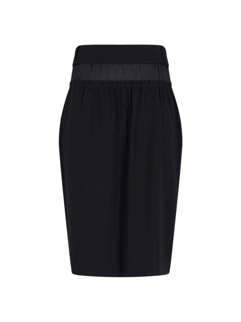 スカート Maison Margiela Black Jersey Skirt Maison Margiela Black Jersey Skirt Effortless Elegance – LOZURI®