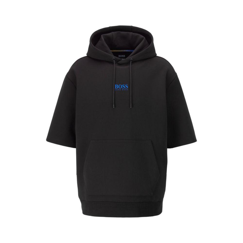 Hugo boss on sale short sleeve hoodie