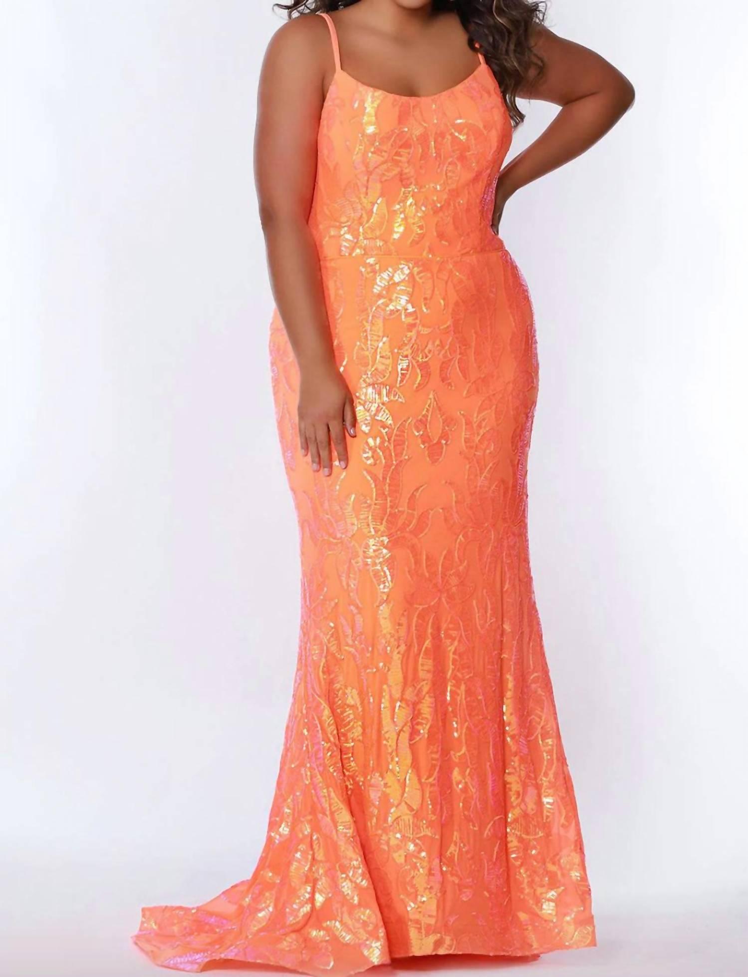 Designer Orange Sequin Dresses for Women - Up to 71% off | Lyst