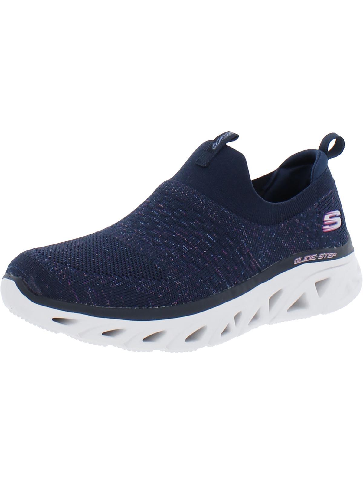 Skechers Glide Step Sport- Lively Glow Relaxed Fit Slip On Walking Shoes in  Blue | Lyst