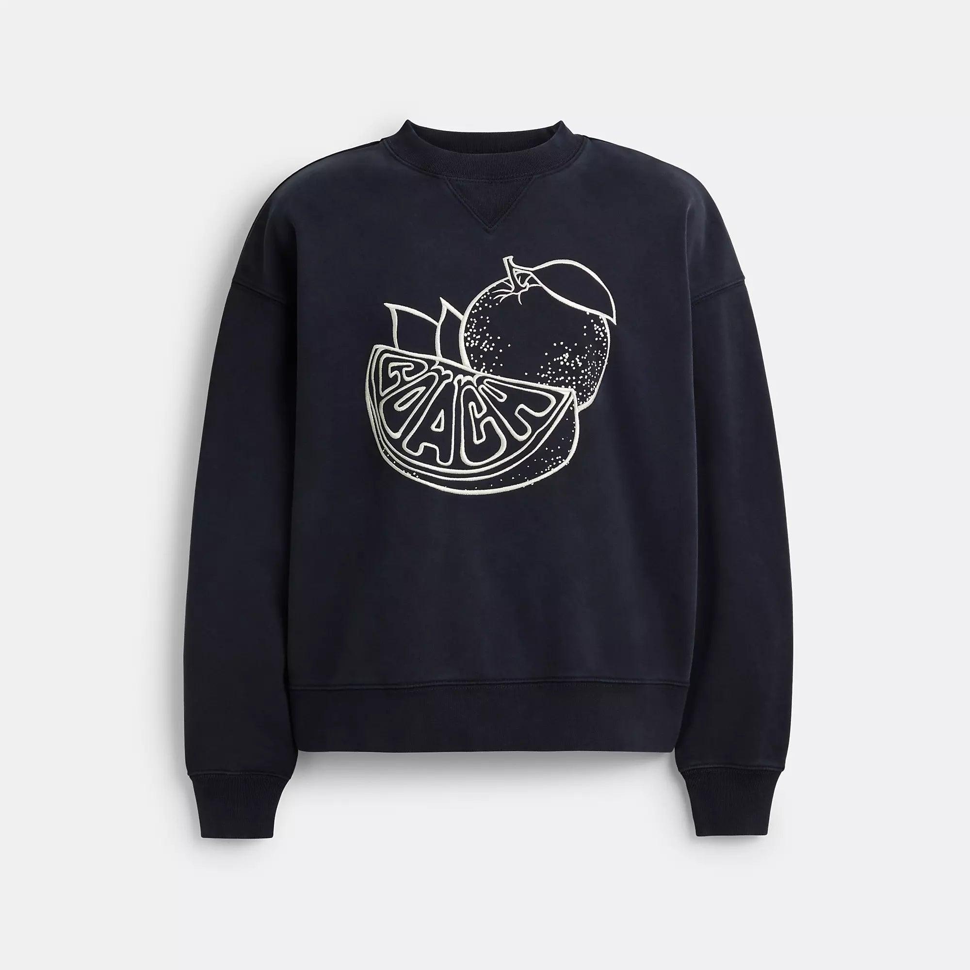 coach-silver-Crewneck-