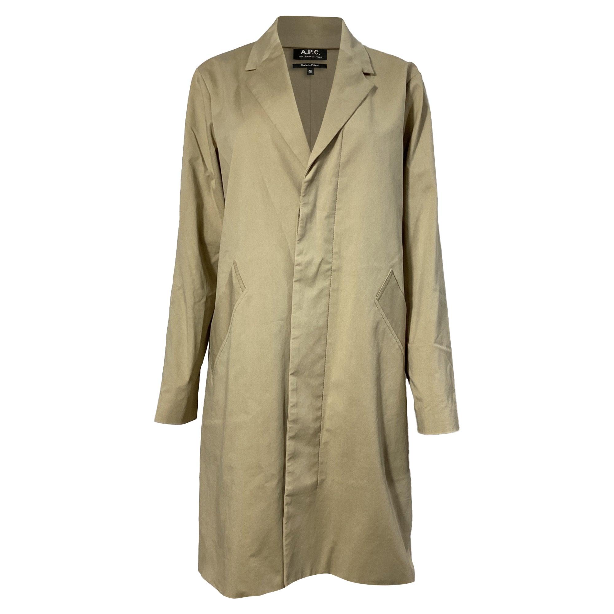 24AW【A.P.C.】Straight Hem Belted Coat A.P.C. wool-blend Belted Coat | Brown | FARFETCH