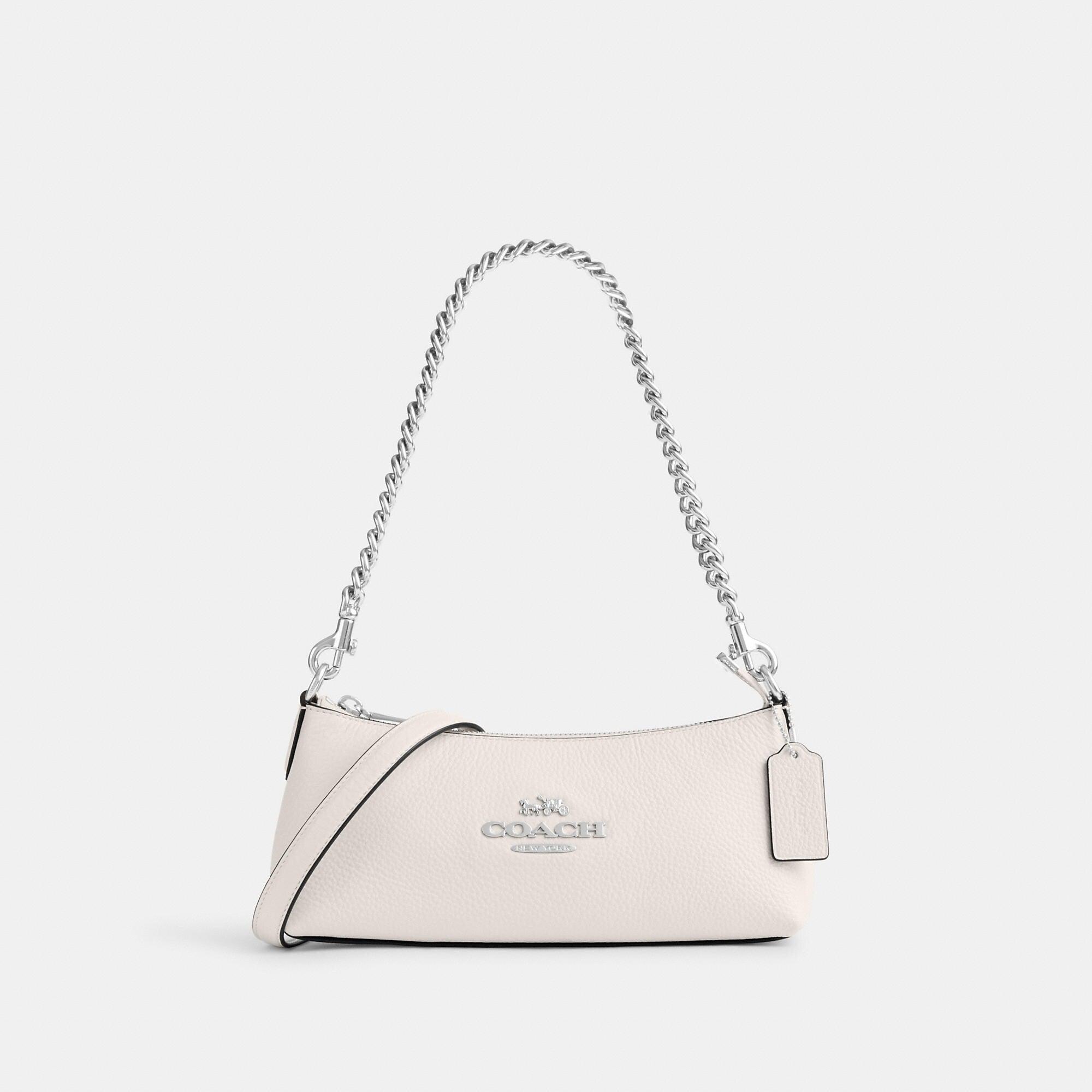 Coach Outlet Charlotte Shoulder Bag in White Lyst