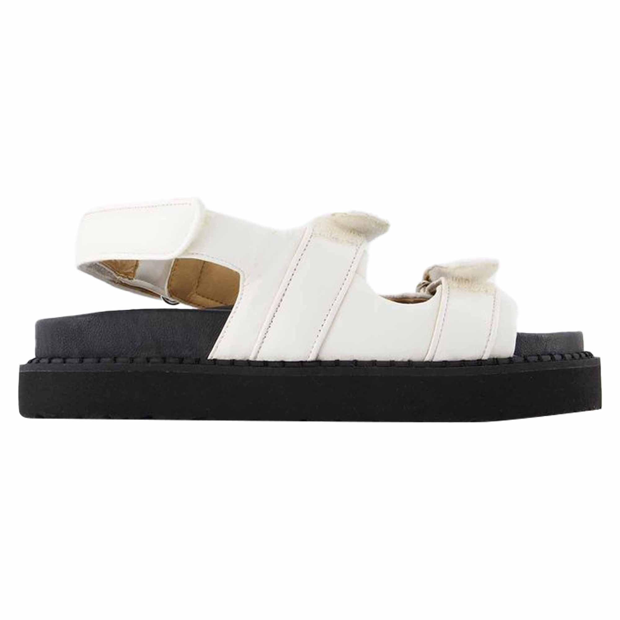 サンダル・ミュール Madee-Gb Sandals - Isabel Marant - White - Leather Madee-Gb Sandals - Isabel Marant - White - Leather