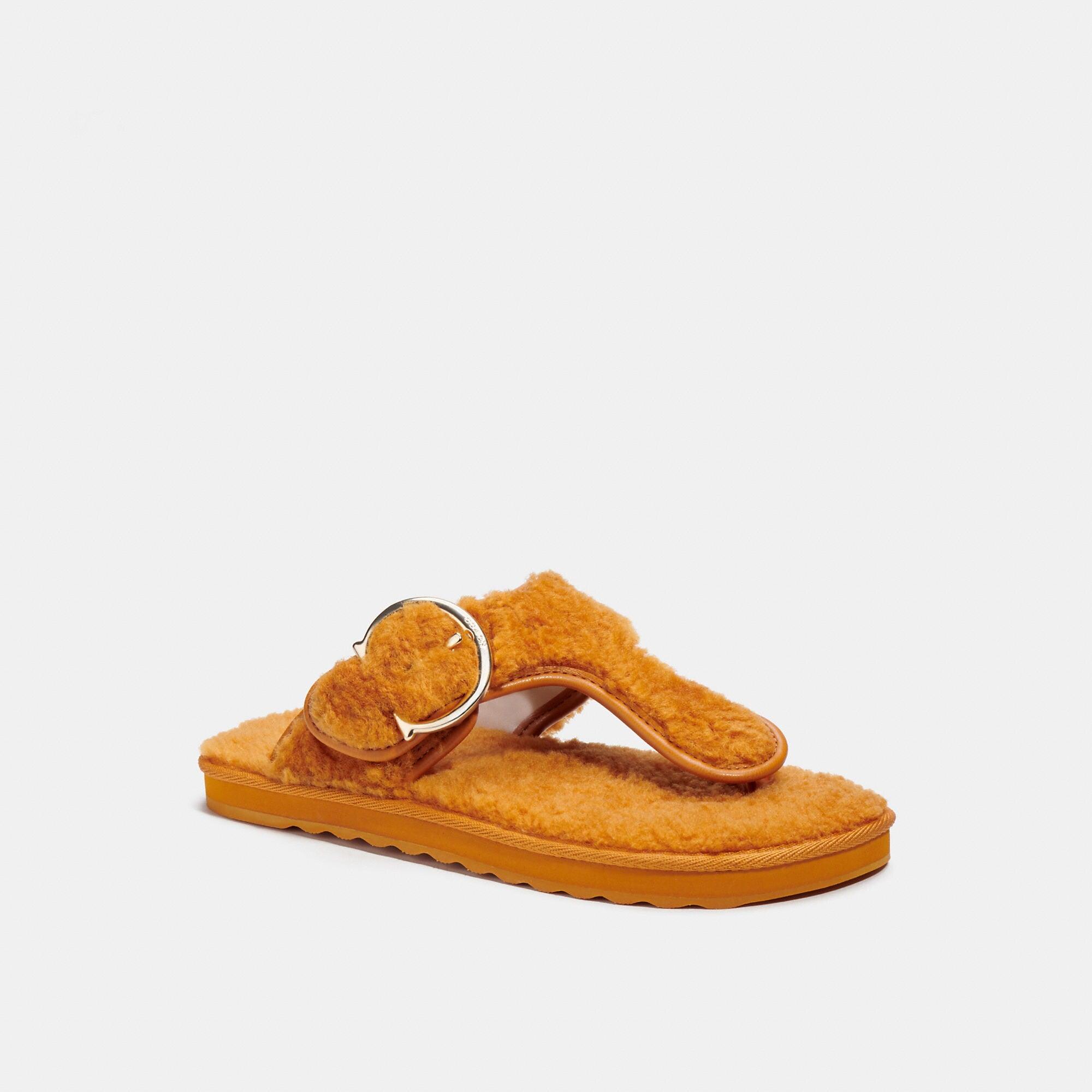 Coach Outlet Hollie Flip Flop in Orange Lyst