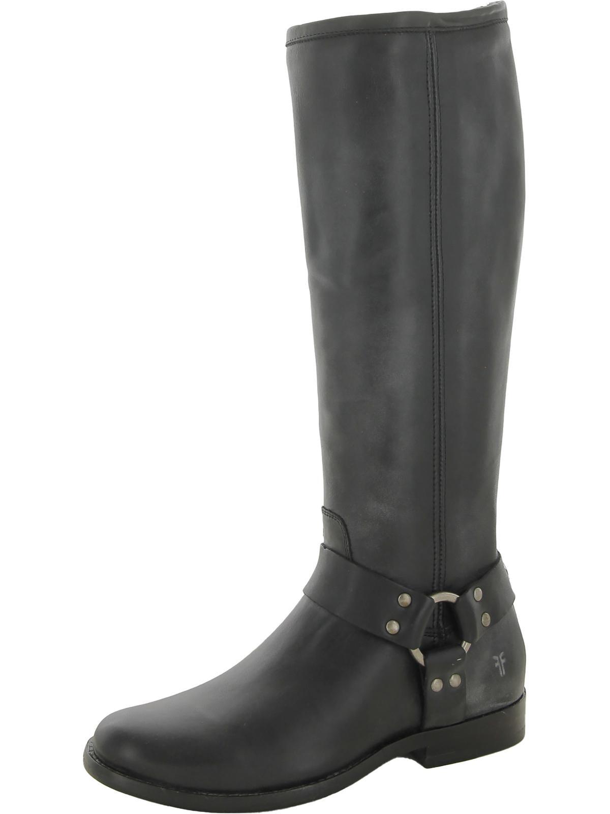 frye black knee high boots