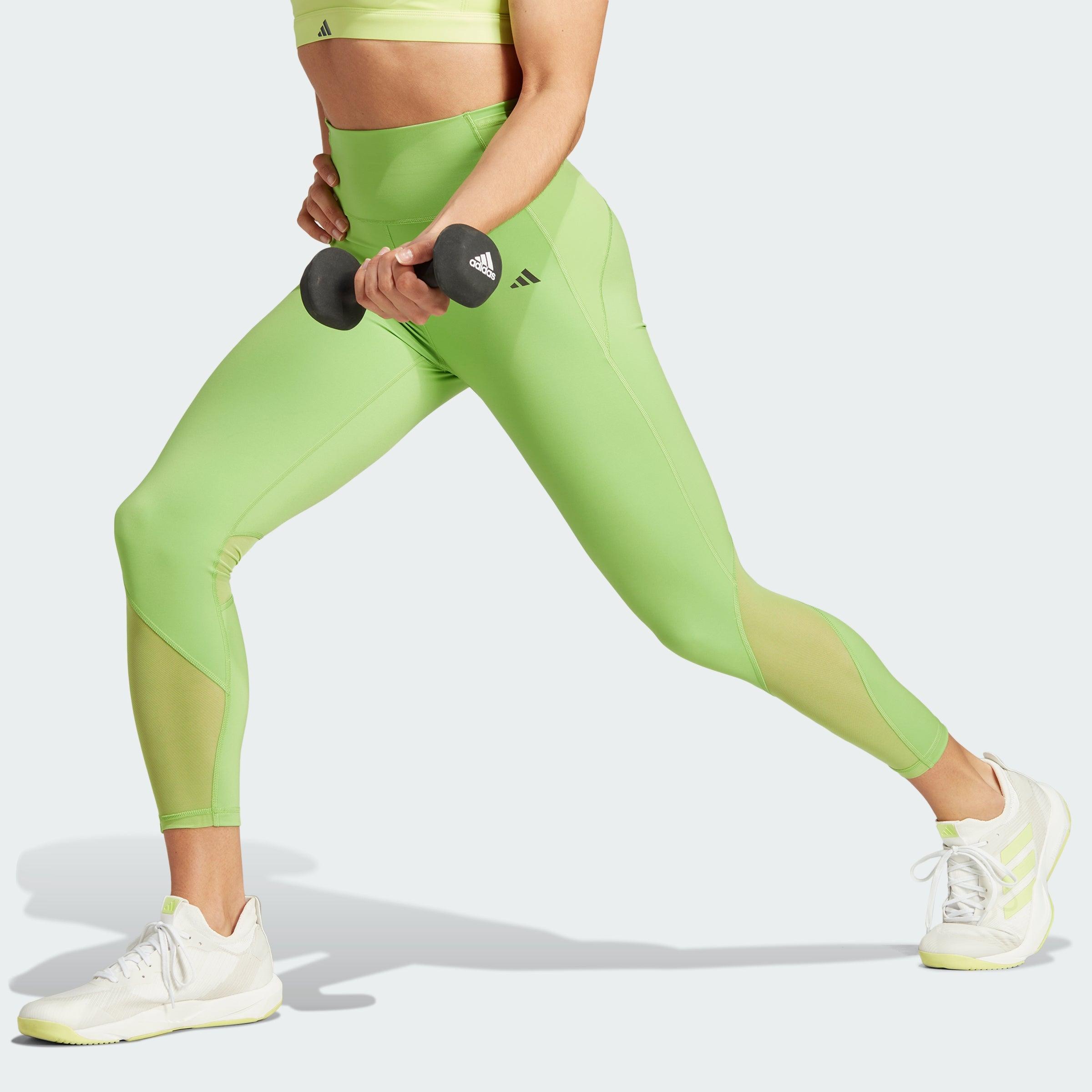 adidas Tailored Hiit Training 7/8 Leggings in Green | Lyst
