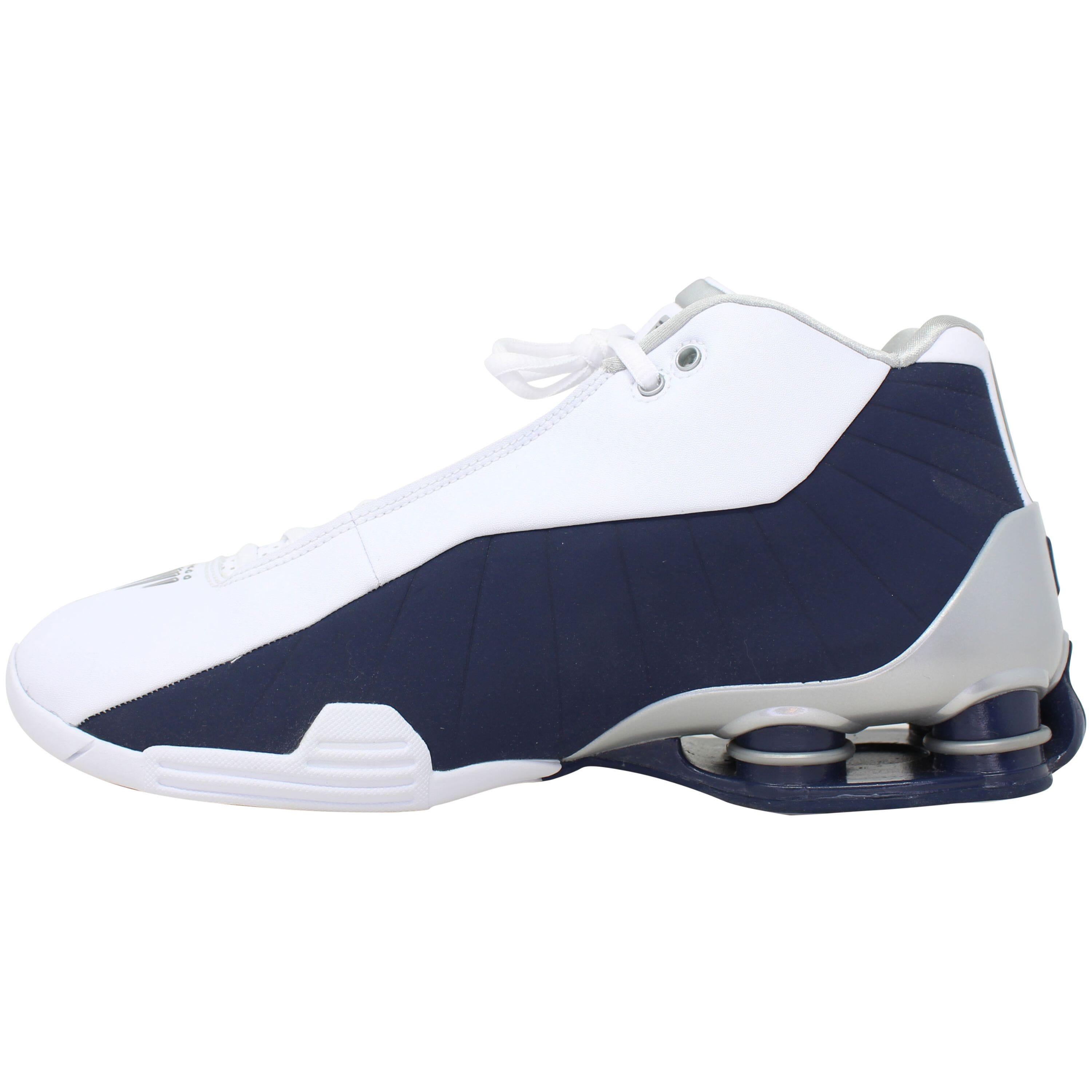 Nike Shox Bb4 /metallic Silver At7843-100 in Blue for Men | Lyst