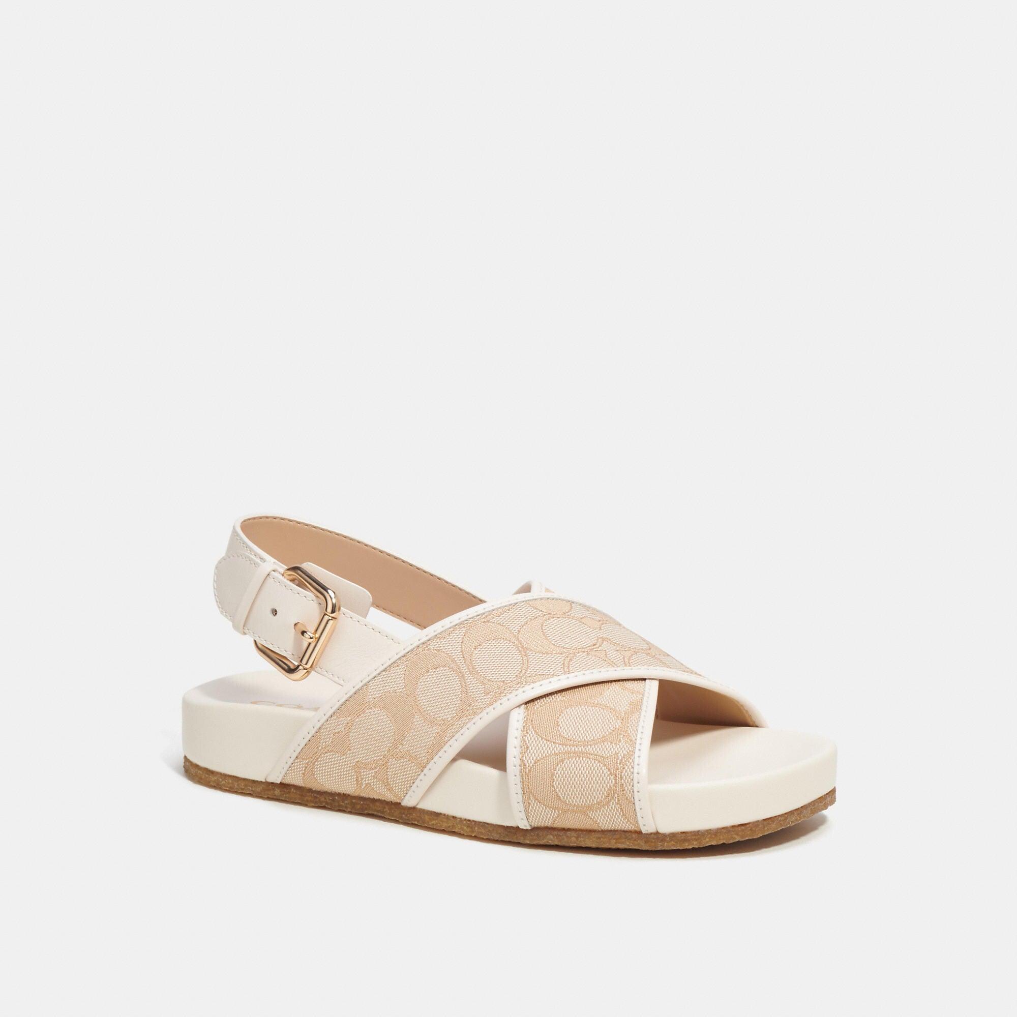 Coach Outlet Adora Sandal in Natural | Lyst