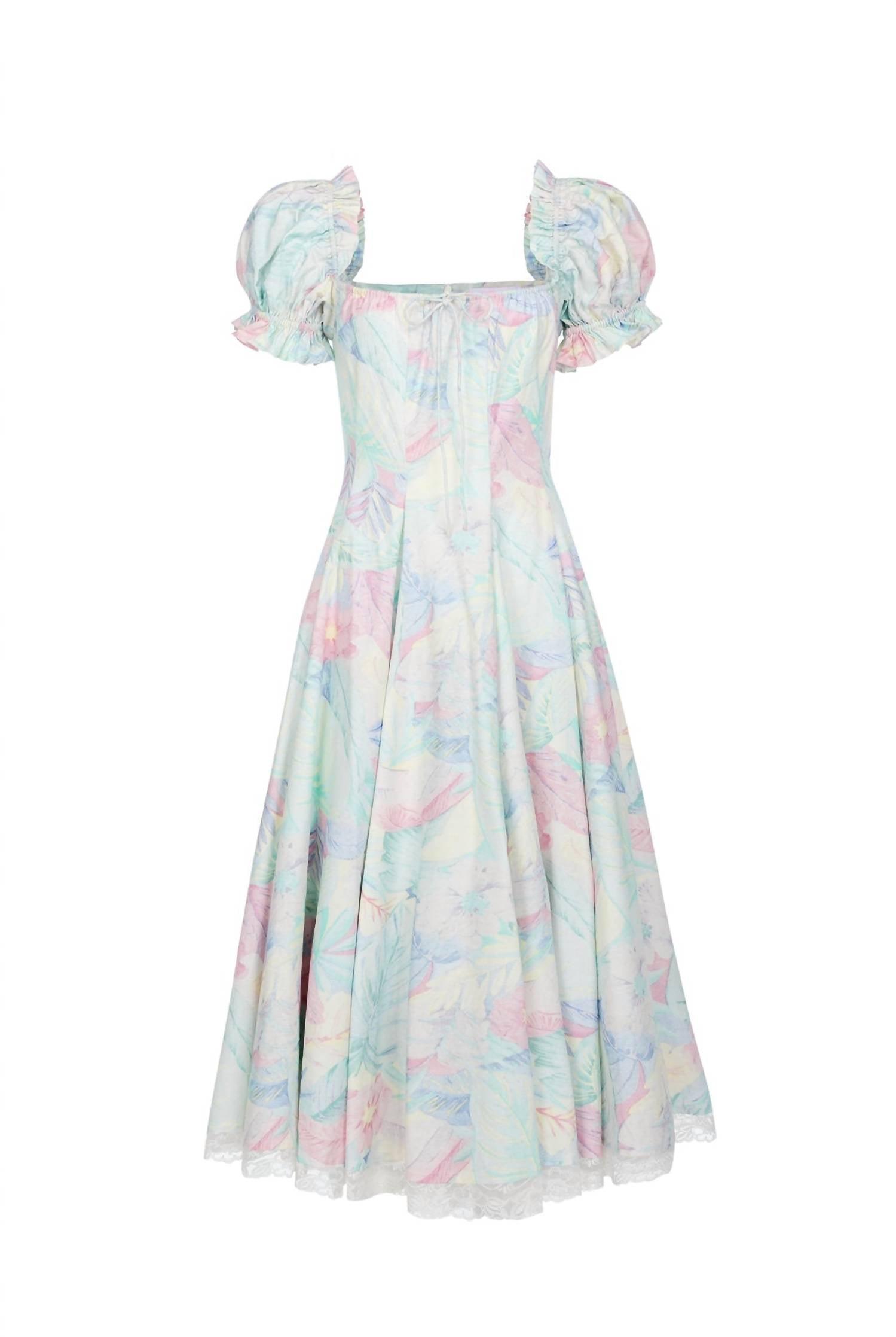 Selkie Garden Party Dress in White Lyst