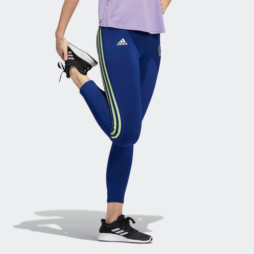 adidas Boston Marathon 2022 Run Icons 3-stripes 7/8 Tights in Blue | Lyst