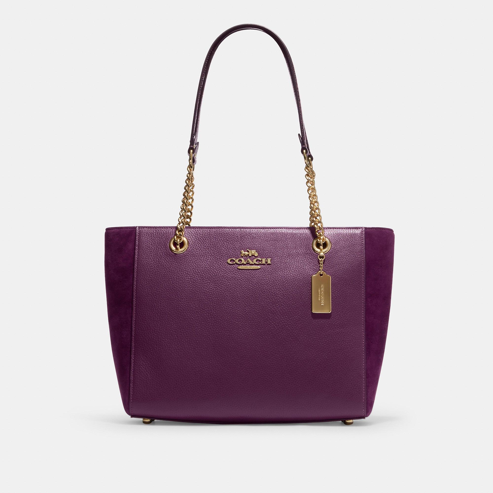 Coach Outlet Cammie Chain Tote in Purple | Lyst
