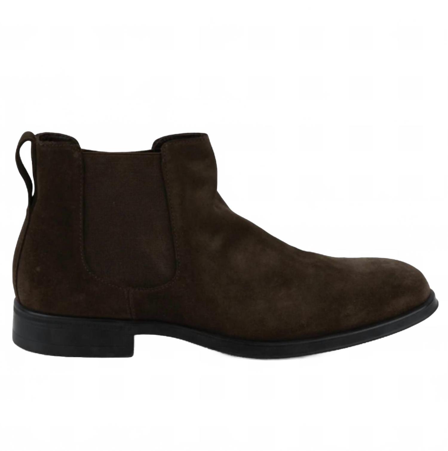 NEW LUSSO BENI men\'s plato boot in suede brown Lusso Beni Men main image 3