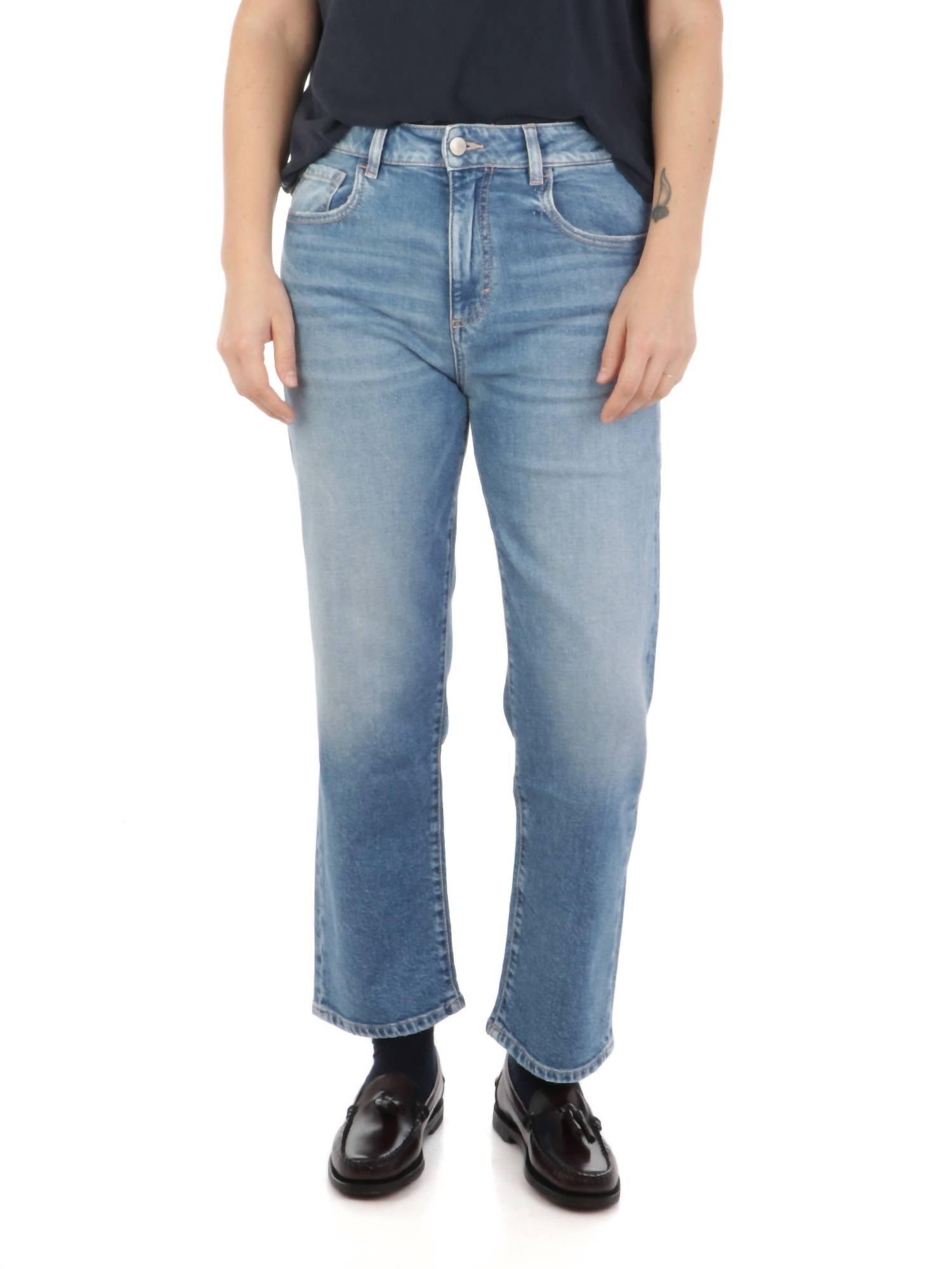 デニム・ジーパン ICON DENIM Women Denim Pants DEBBYPT8652 White Debby Wide Leg Jeans ICON DENIM Los Angeles | Blondie Shop