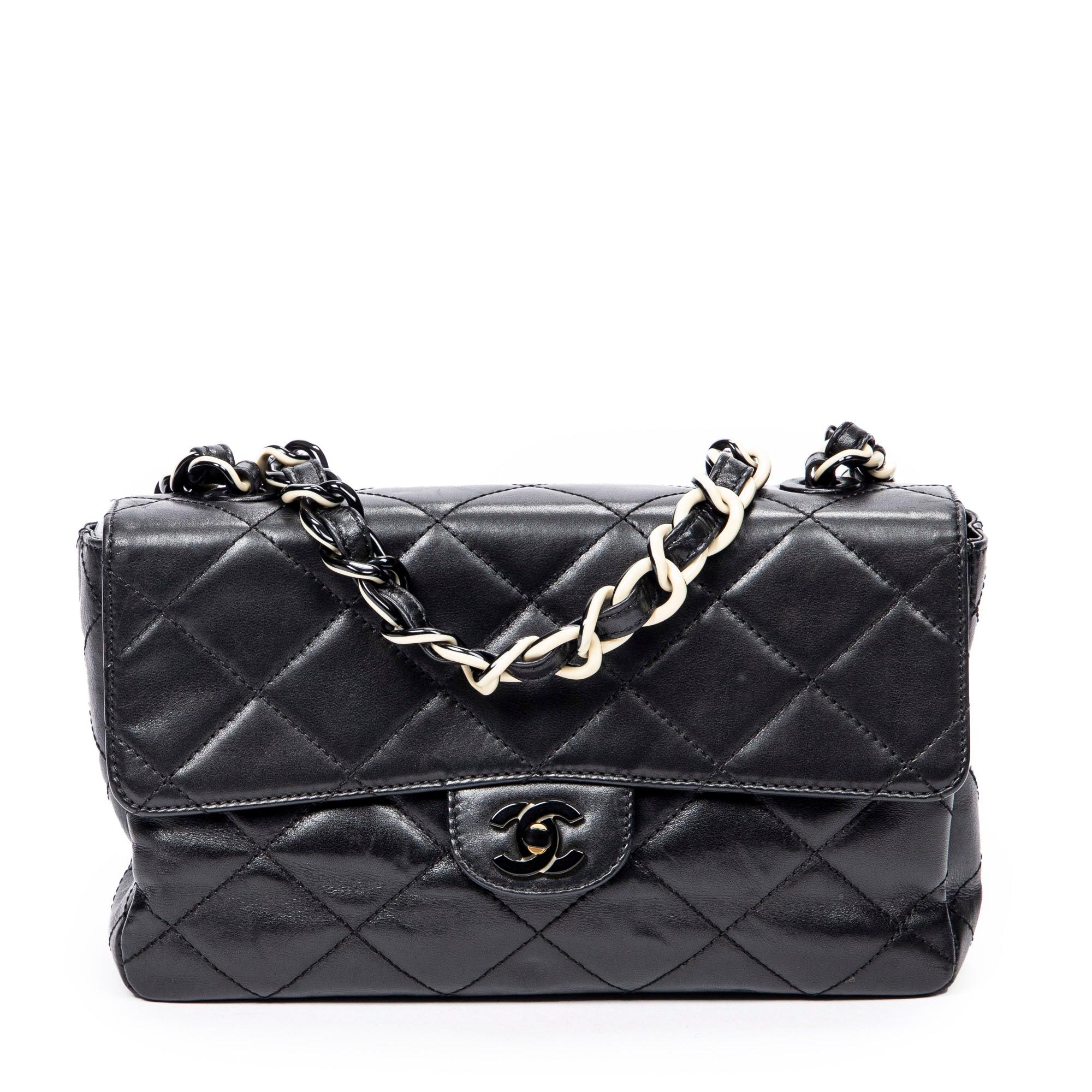 Chanel Lucite Chain Flap in Blue