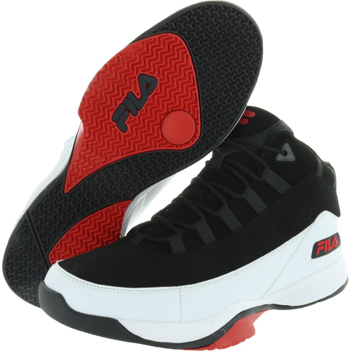 Fila black basketball shoes hot sale