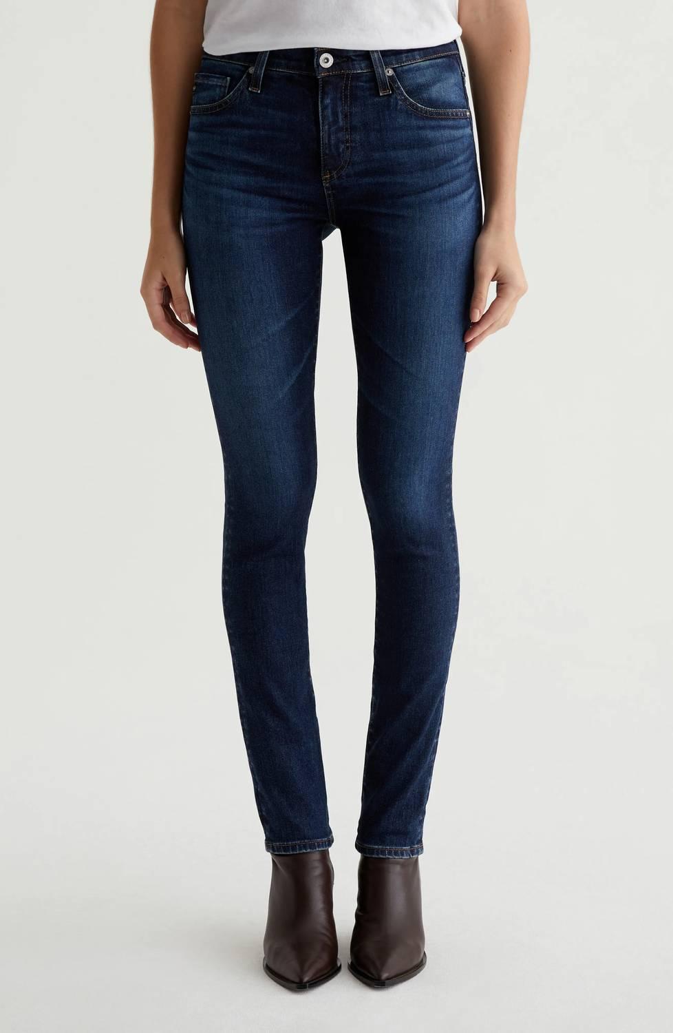 ag prima crop cigarette jeans Womens Sulfur Infinite Mauve Zipper fly and button closure Designer AG Prima Crop Jeans