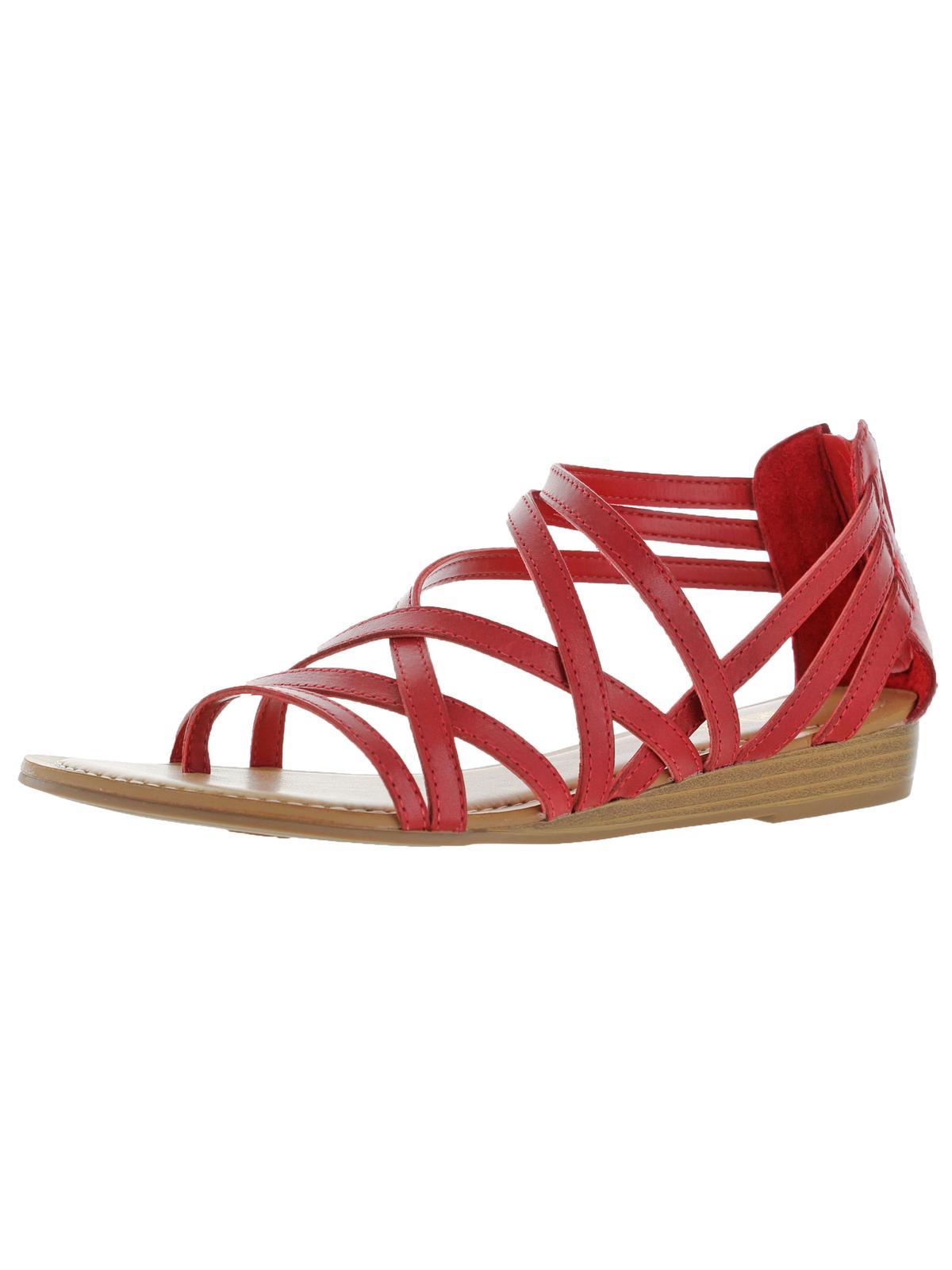 Carlos By Carlos Santana Amara Open Toe Strappy Strappy Sandals in Red |  Lyst