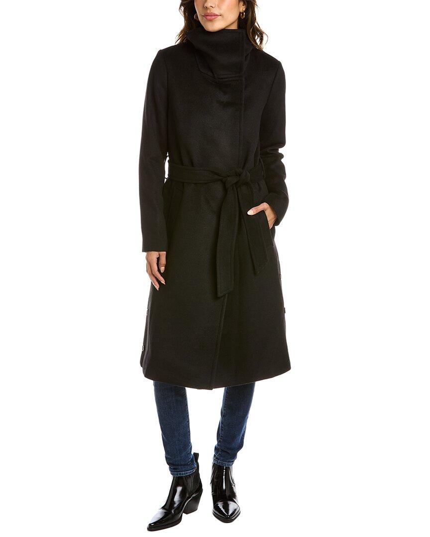 Kenneth cole maxi wrap cheap coat