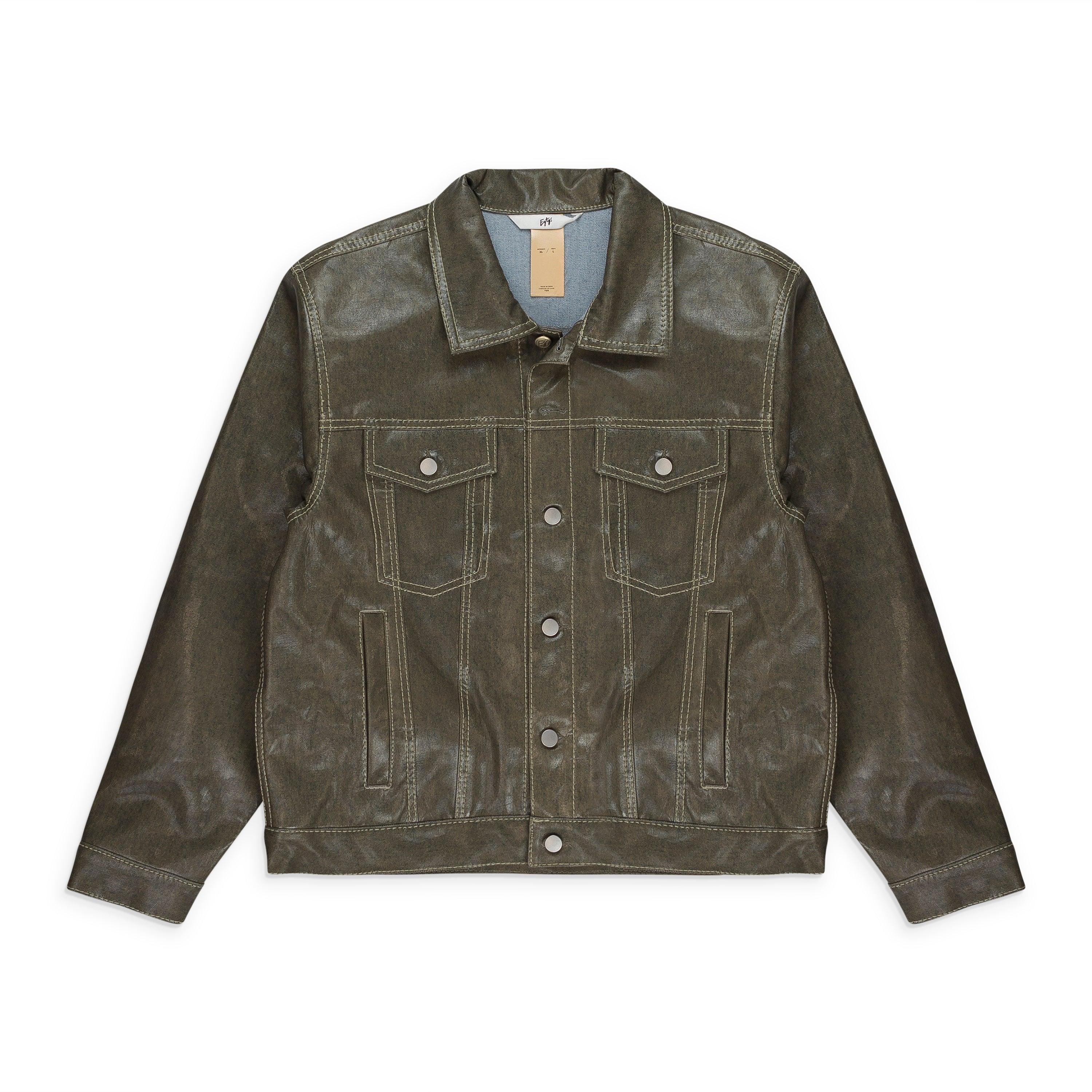 ジャケット・アウター EYTYS Buck Tar Coated Denim Jacket Eytys Black Denim Buck Tar Jacket Eytys